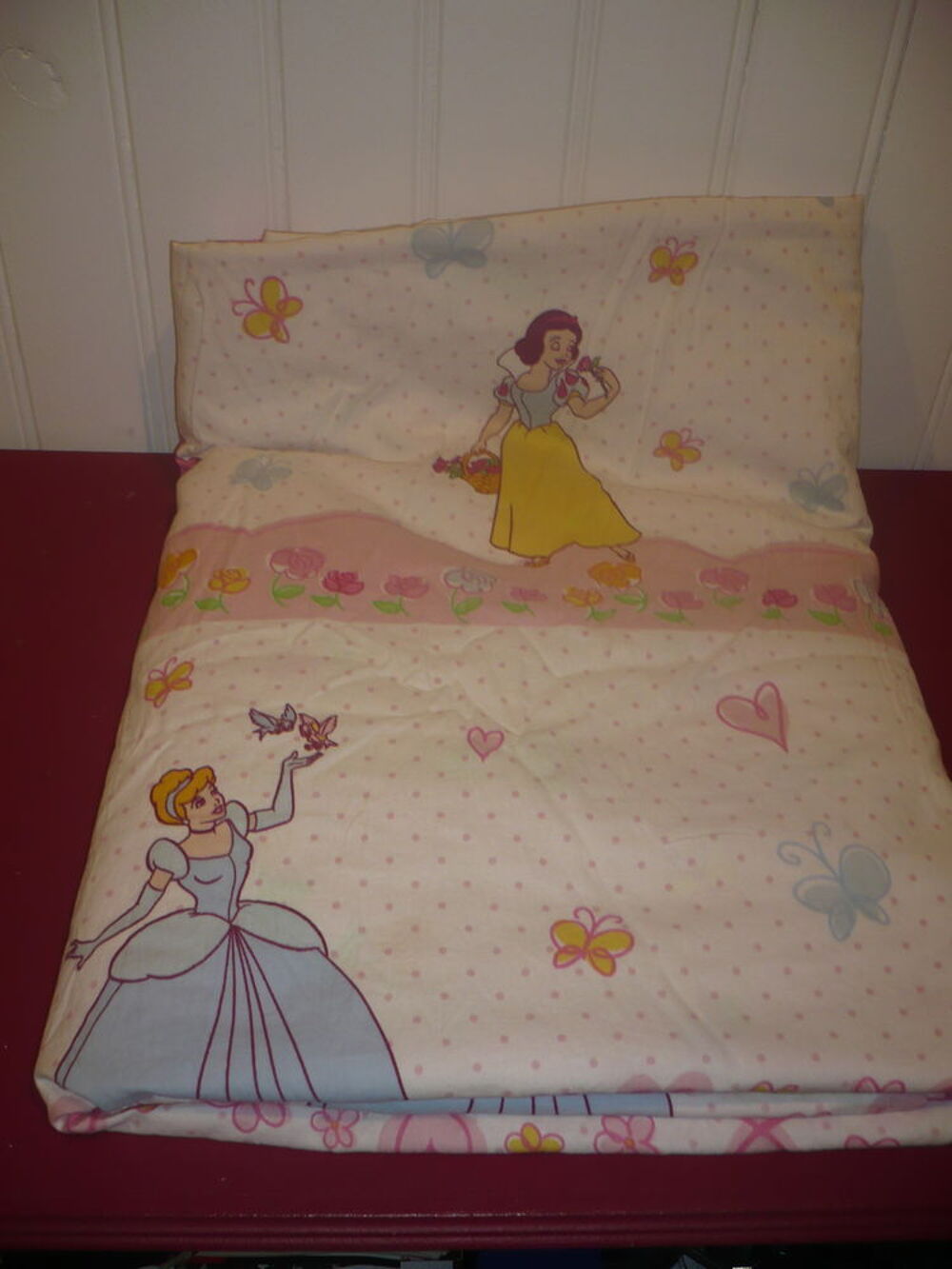PARURE HOUSSE DE COUETTE ET TAIE OREILLER WALD DISNEY Puériculture