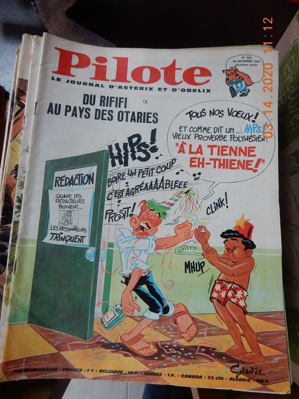 Revue Pilote Livres et BD