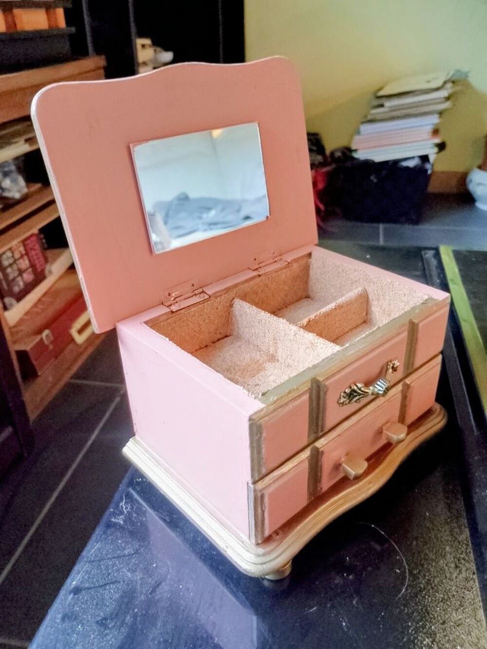 coffret &agrave; bijoux en bois Meubles
