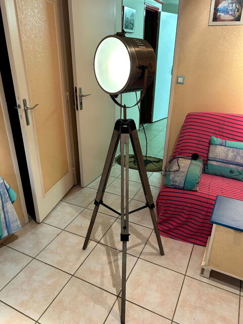 Lampadaire projecteur style industriel 55 Périgny (94)