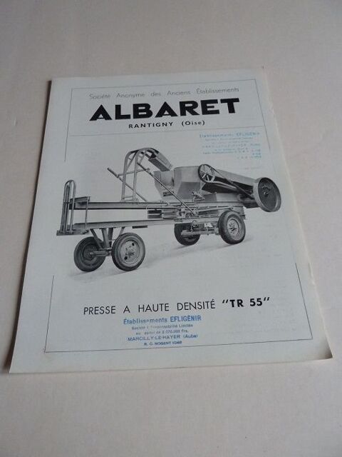 Prospectus documentation de presse ALBARET 26 Marcilly-le-Hayer (10)