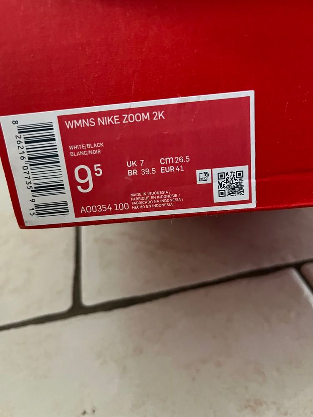 Nike zoom 2k Chaussures