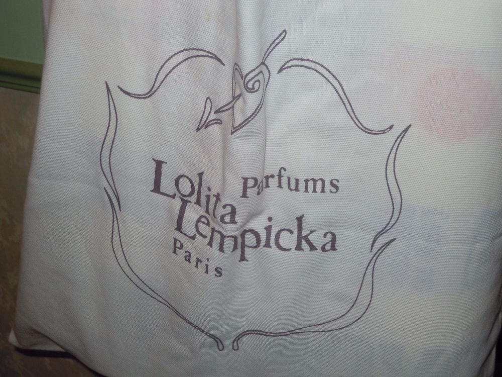 COLLECTOR Neuf : SAC CABAS "LOLITA LEMPICKA" TOILE BLANCHE 