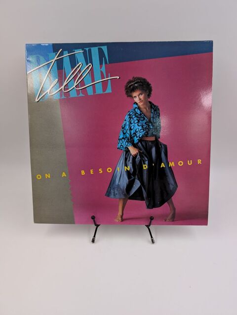 Vinyle 33 tours Diane Tell : On a Besoin d'Amour  3 Vulbens (74)