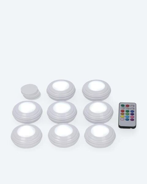 Click-lights Set de 8 avec minuterie de t�l�commande LED Adh 14 Avion (62)