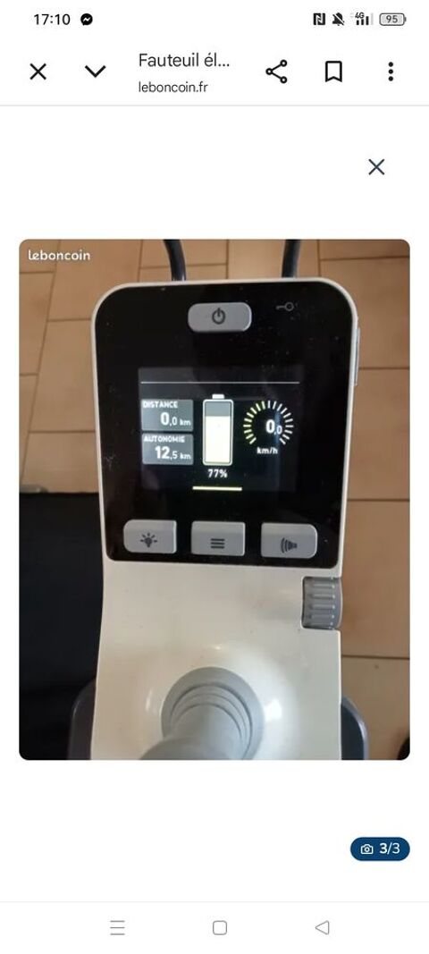 Fauteuil roulant �lectrique 350 Le Puy-en-Velay (43)