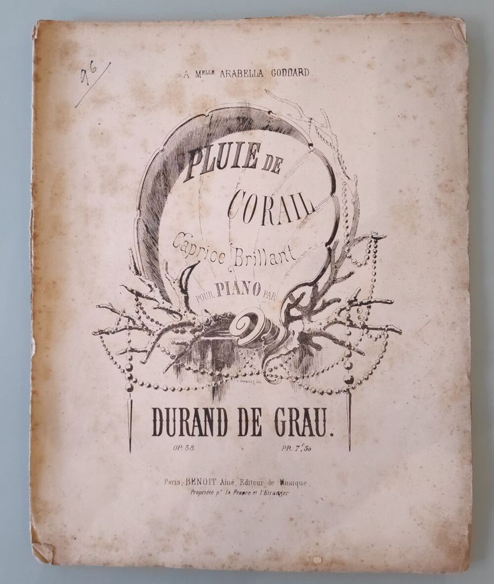 pluie de Corail par Durand de Grau Livres et BD