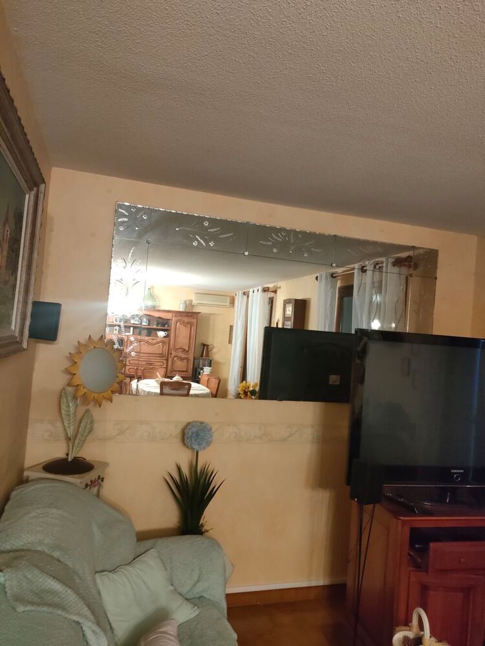 Miroir vintage grande dimension Décoration