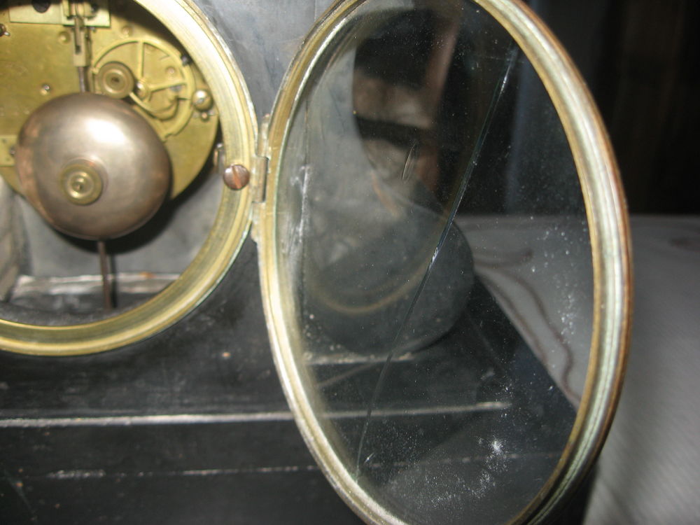 ancienne pendule de notaire H Molle Paris Décoration