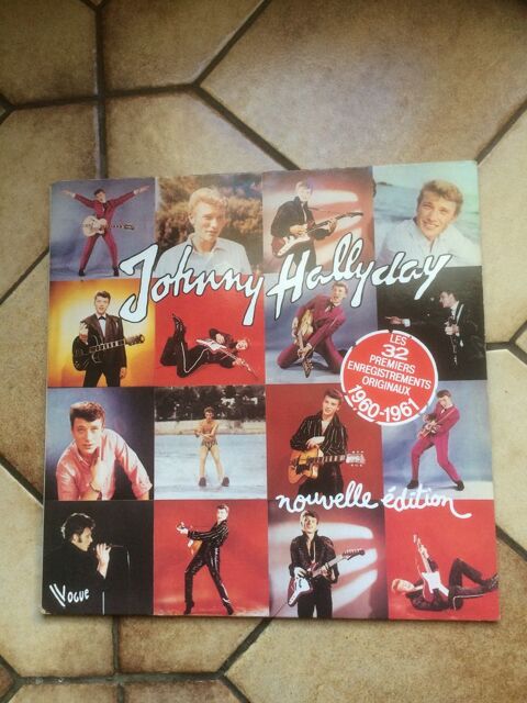 Double vinyls 33 tours Johnny Hallyday  25 Neuves-Maisons (54)