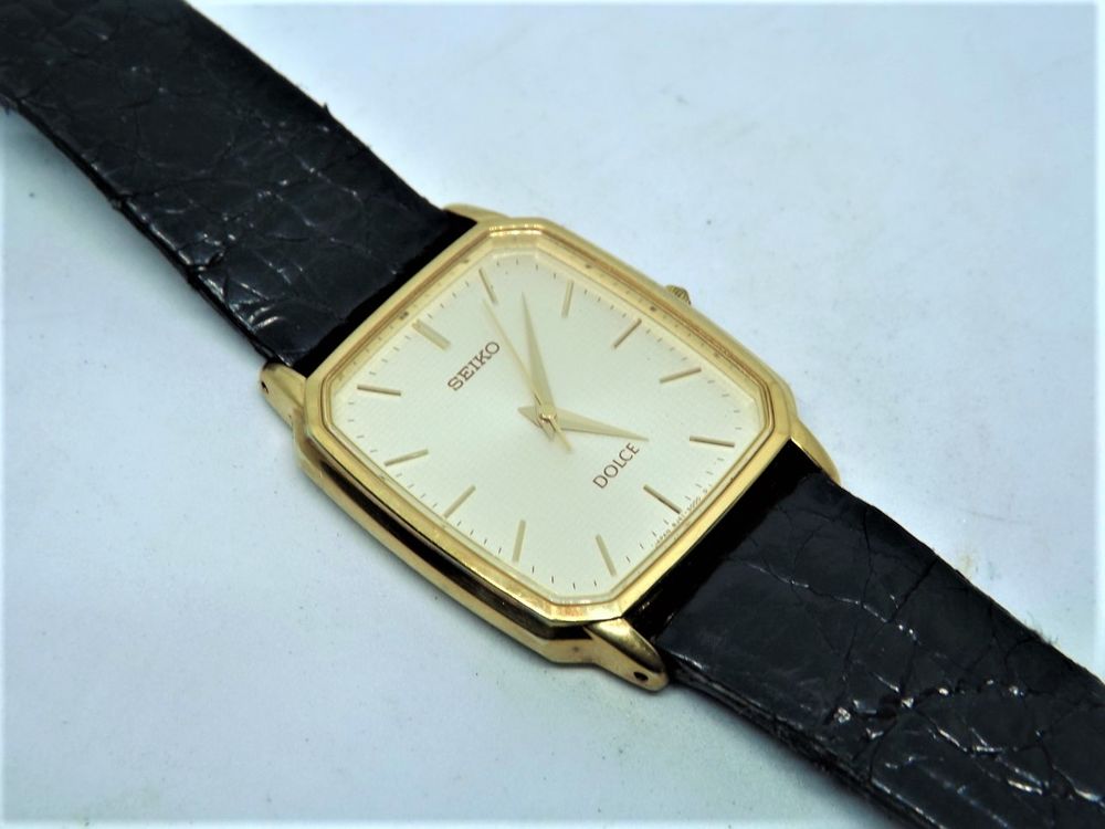 Tr&egrave;s rare Montre Seiko Dolce 8J41-5000 1987 Bijoux et montres