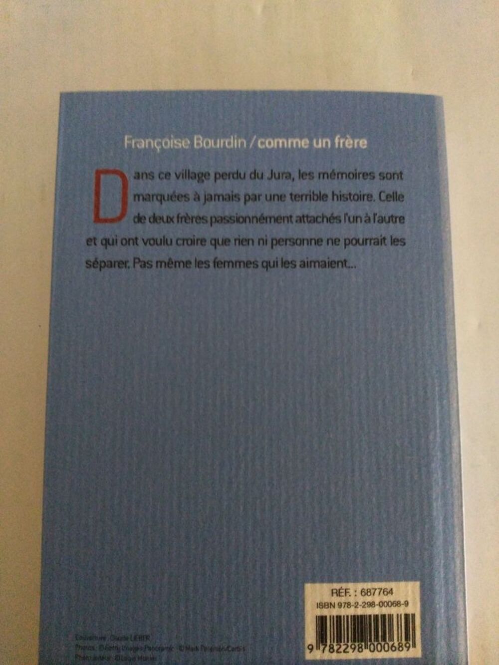 Comme un fr&egrave;re Livres et BD
