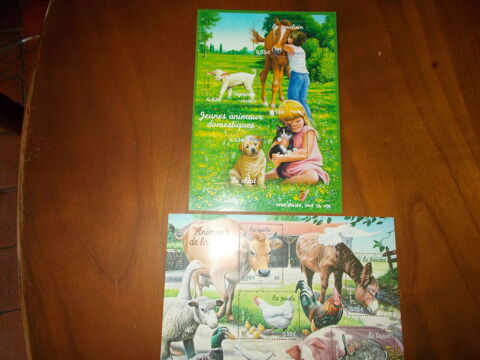 timbres les animaux de la ferme  5 Chissey-en-Morvan (71)