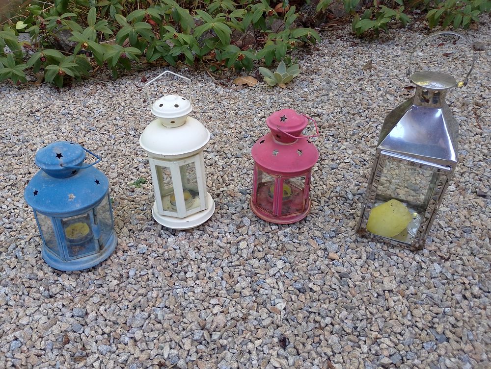 4 lampes temp&ecirc;te Décoration