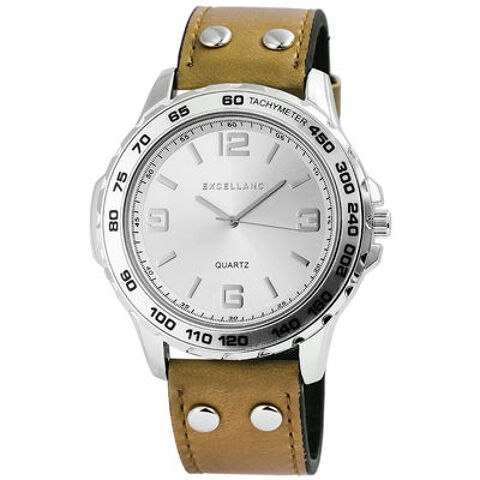 Montre homme marque Excellanc bracelet olive 8 Lezoux (63)