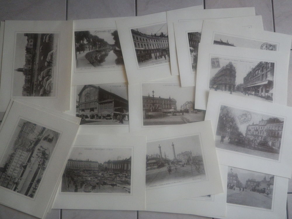 lot 20 cartes postales g&eacute;antes de Toulouse 
