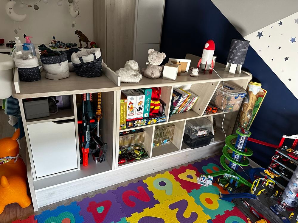 Lit &eacute;volutif galipette sacha + armoires 3 portes Mobilier enfants