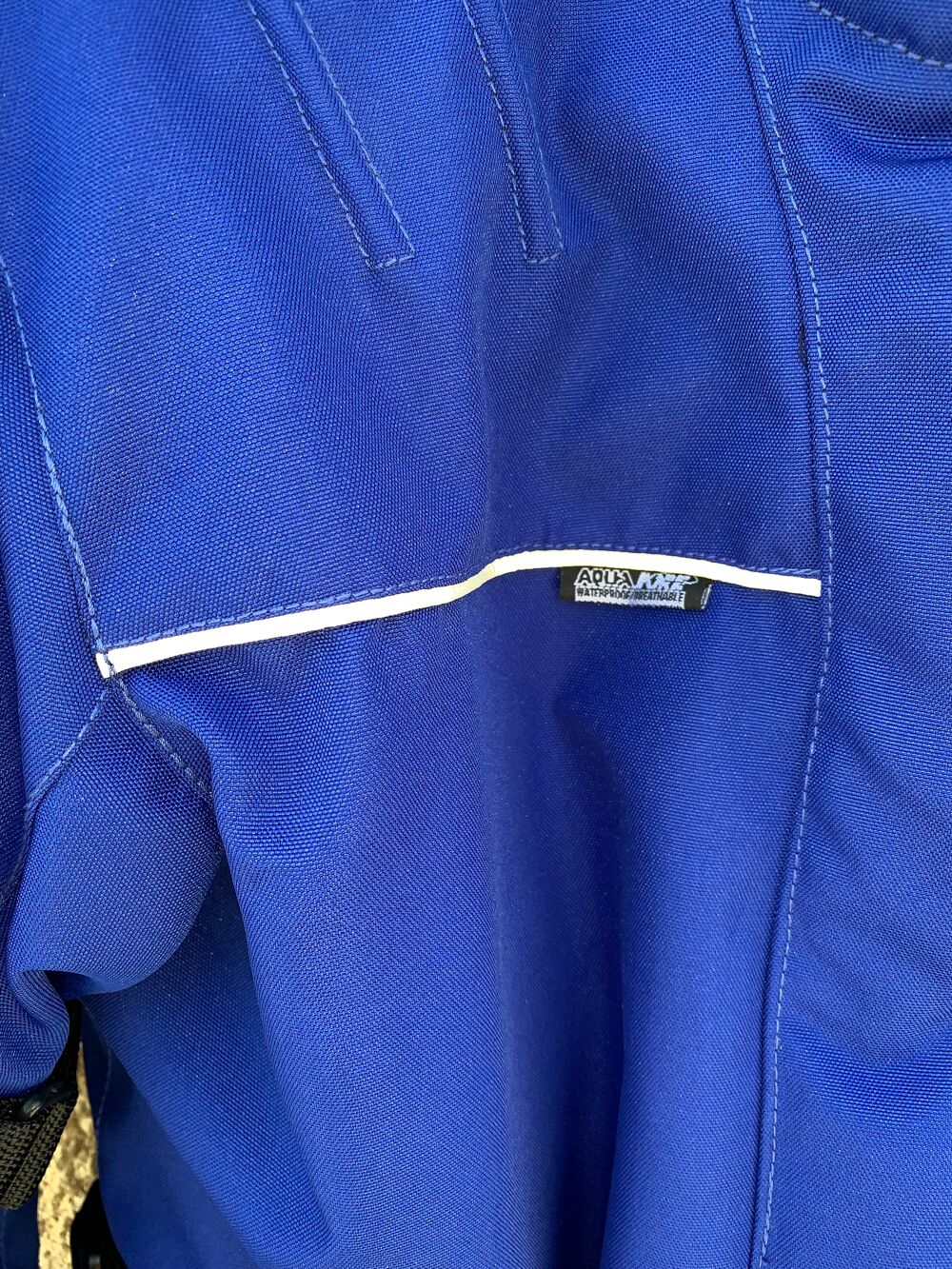 Blouson moto femme taille 40 bleu Franck Thomas Vtements