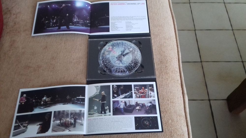 DVD PETER GABRIEL concert 2003 DVD et blu-ray