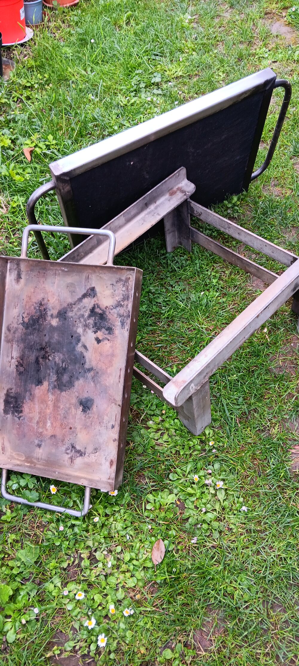 Plancha pour feu de bois Jardin
