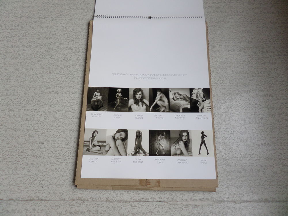 Calendrier Pirelli 1999 par Herb Ritts neuf ( rare ) 