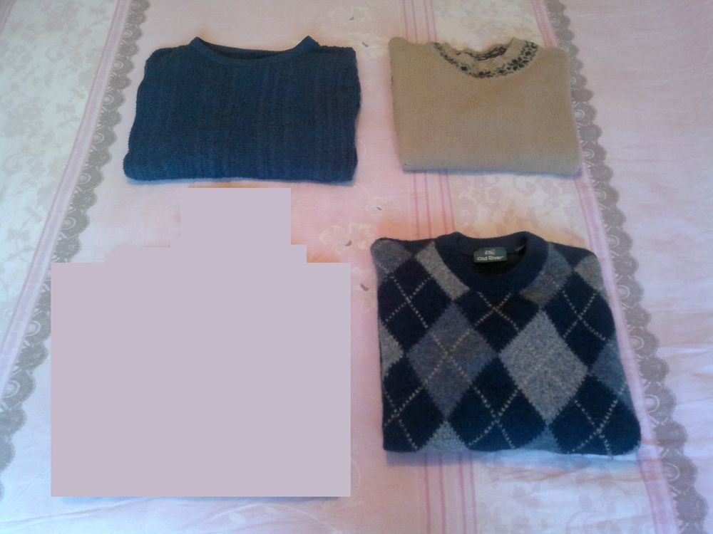 Lot de 3 pulls de style classique V�tements