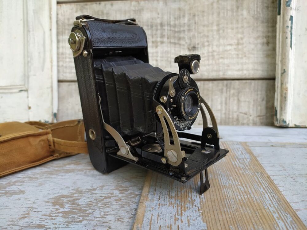 Ancien Appareil Photo Voigtlander Jubilar ca1930
