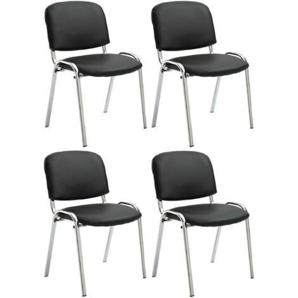 1 lot de 4 chaises en simili cuir achet&eacute; en 2024 Meubles