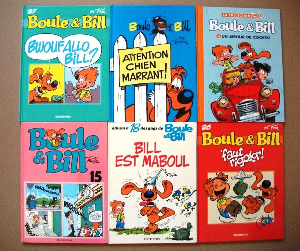 Boule et Bill de Roba (1984/2017) Livres et BD