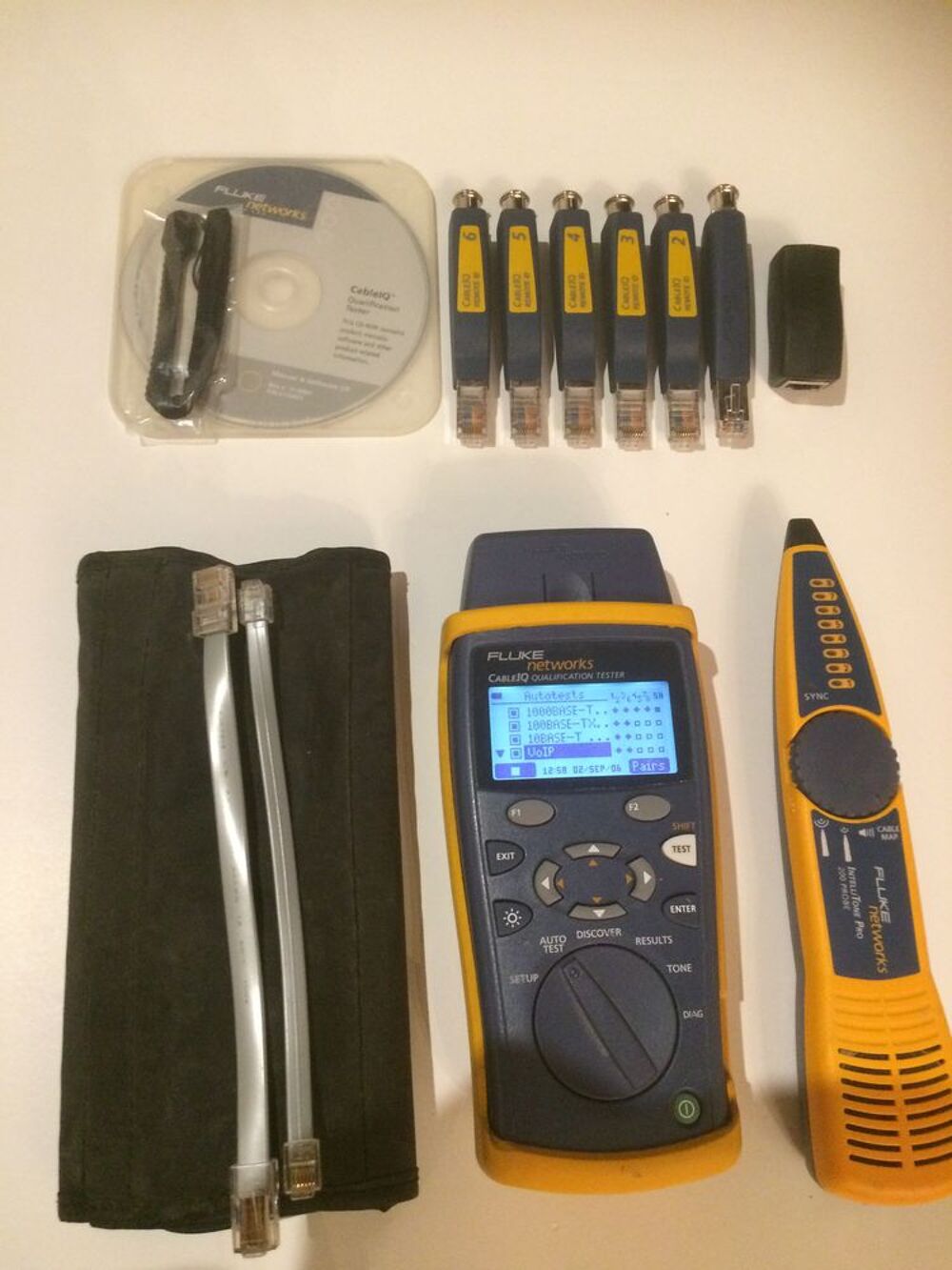 FLUKE NETWORKS Controleur qualificateur cablage informatique Matériel informatique