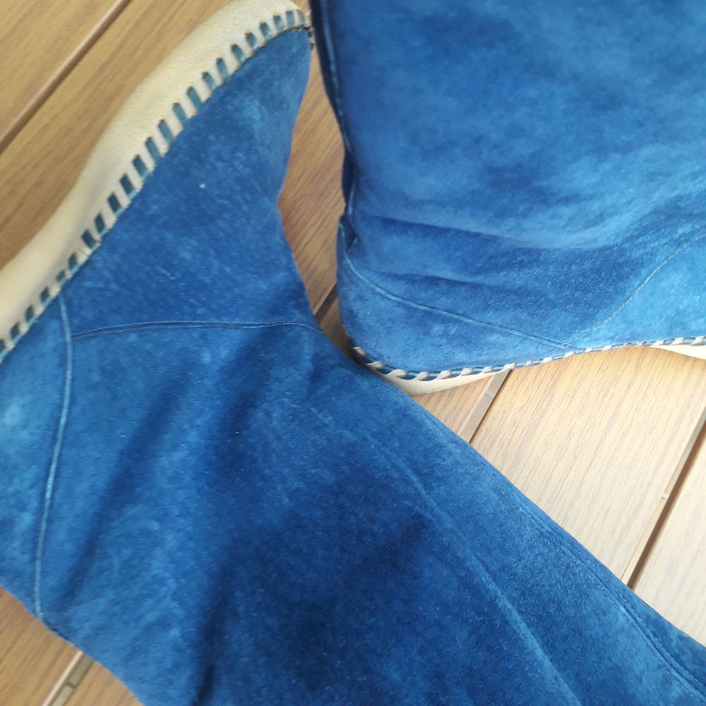 Bottes Peau Lain&eacute;e Chaussures