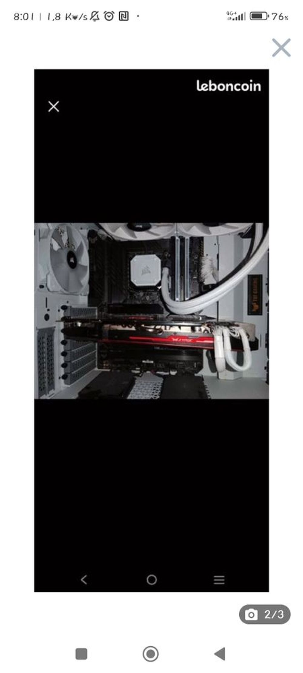 Carte graphique Asus GTX Strix 980 ti 6 Giga OC Matériel informatique