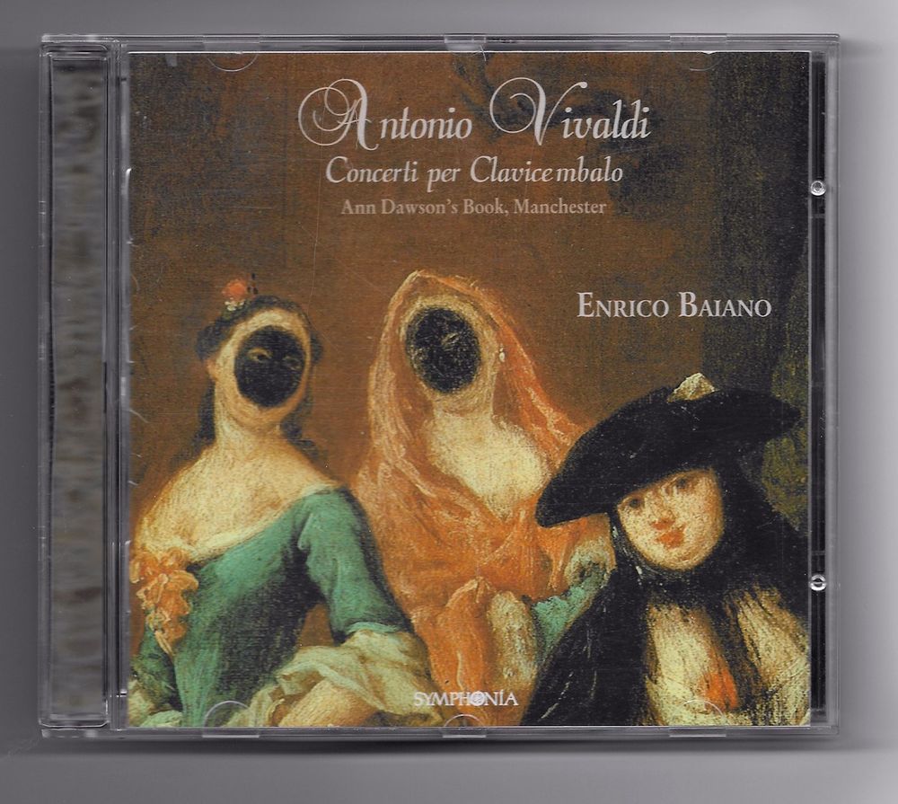 ANTONIO VIVALDI -CD- CONCERTI PER CLAVICEMBALO-ENRICO BAIANO CD et vinyles