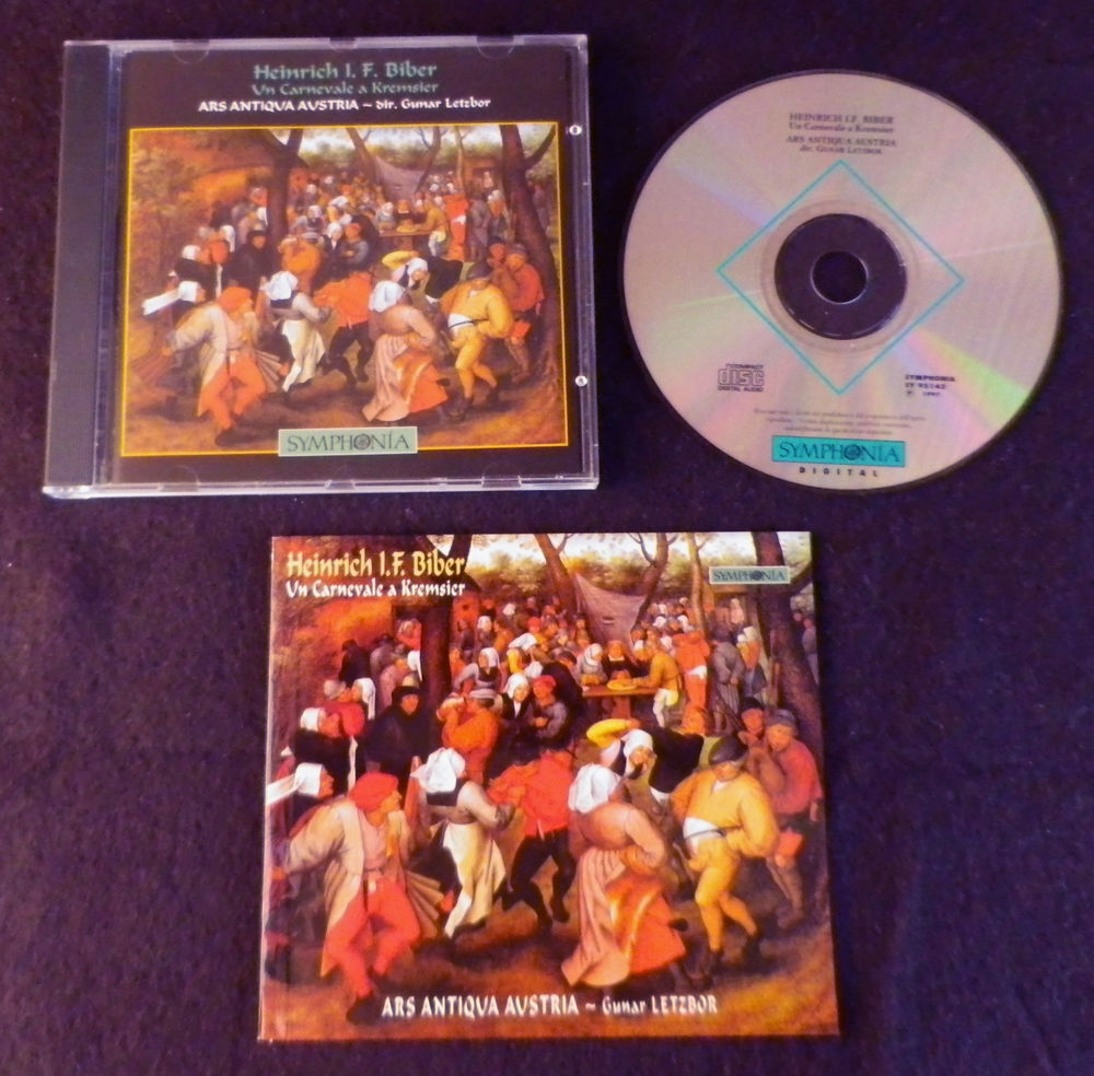CD - Biber - Un Carneval a Kremsier CD et vinyles