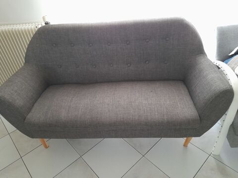 Canap gris 3 places 60 Brtigny-sur-Orge (91)