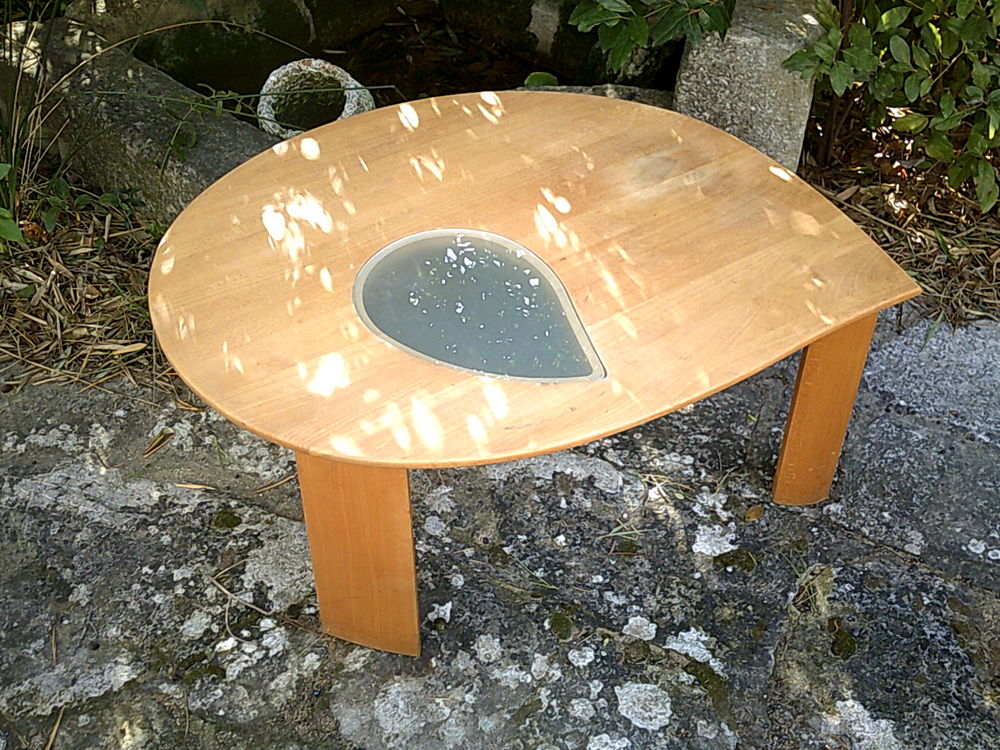 table basse en orme massif "&eacute;dition SELTZ " Meubles