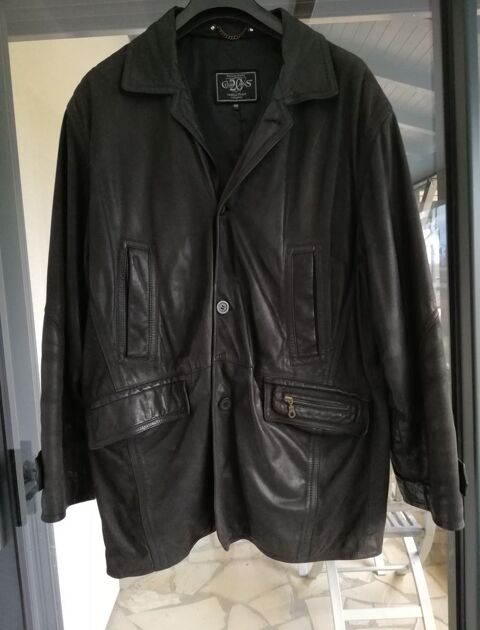 Manteau / Veste cuir 3/4 Homme taille XL 38 Saint-Loup-Cammas (31)