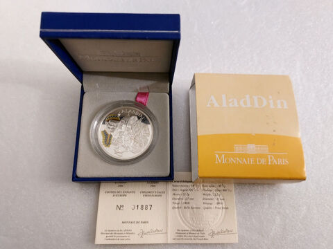 tres tres rare coffret complet 1,5 euros argent  ALADIN 129 Talant (21)