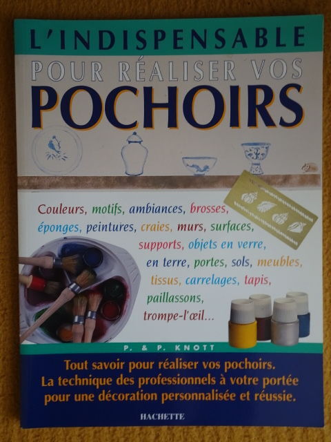 L'art du pochoir en 2 livres pratiques 16 Enghien-les-Bains (95)