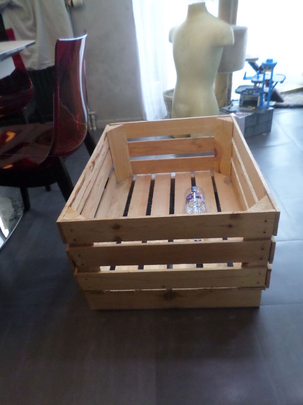 CAISSE EN BOIS JARDINERIE. jardini&egrave;re
Jardin