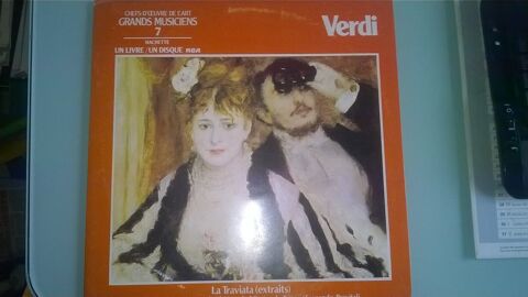 Vinyle Verdi
La Traviata  
Chef d'oeuvre grands musiciens
8 Talange (57)