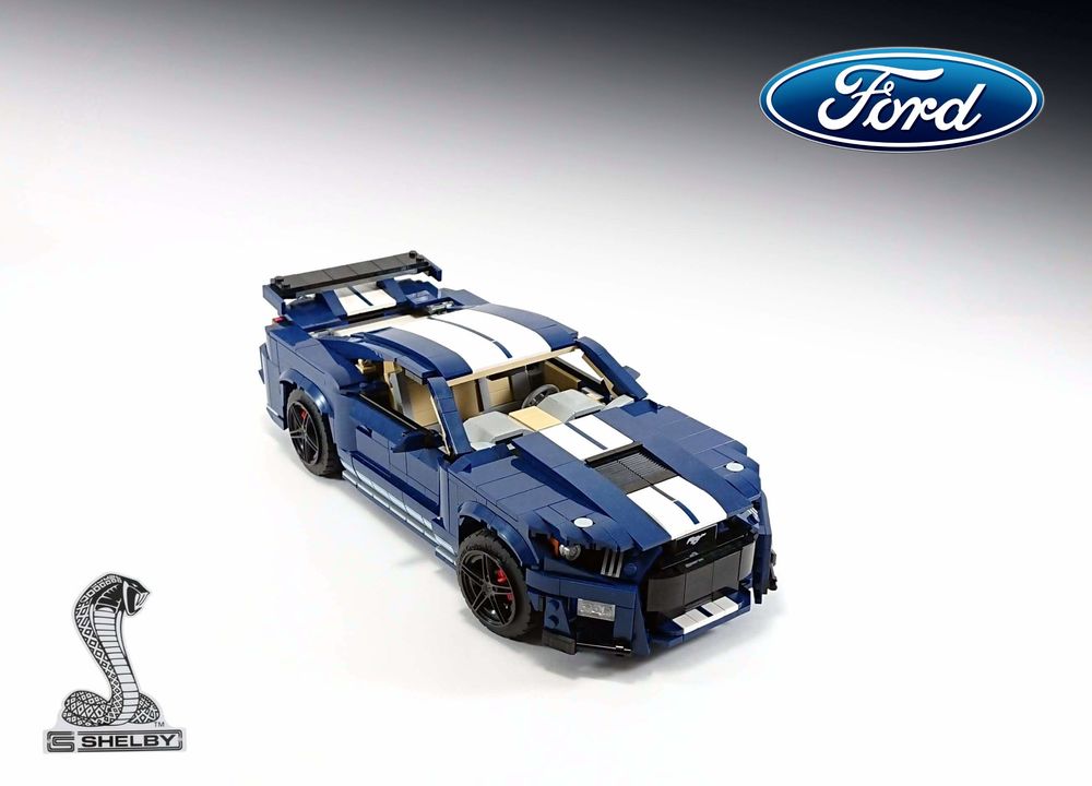 PLAN PDF 10265 Mustang Shelby GT500 B model 
SET LEGO 10265 Jeux / jouets