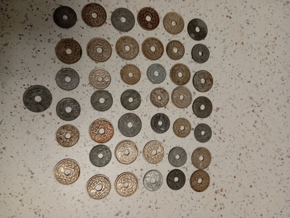 PIECES DE MONNAIE ANCIENNES 