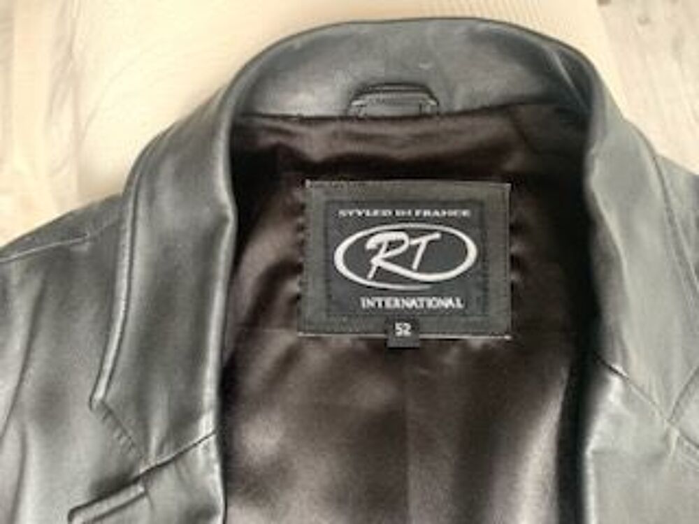 VESTE EN CUIR HOMME Vêtements