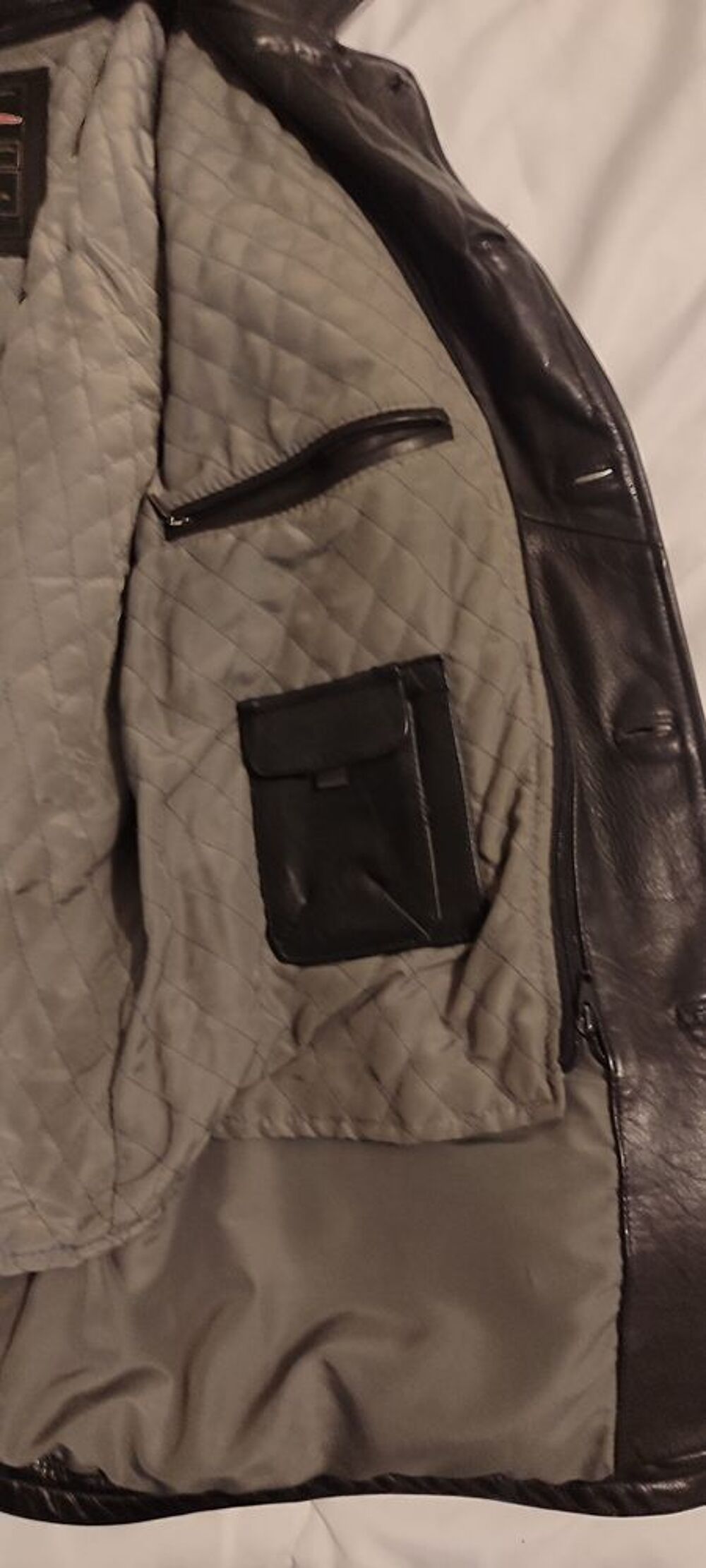 Blouson en cuir Vêtements