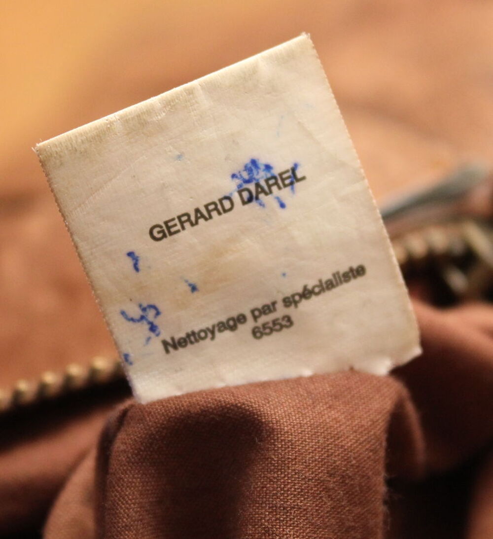 Sac besace cuir GERARD DAREL Maroquinerie
