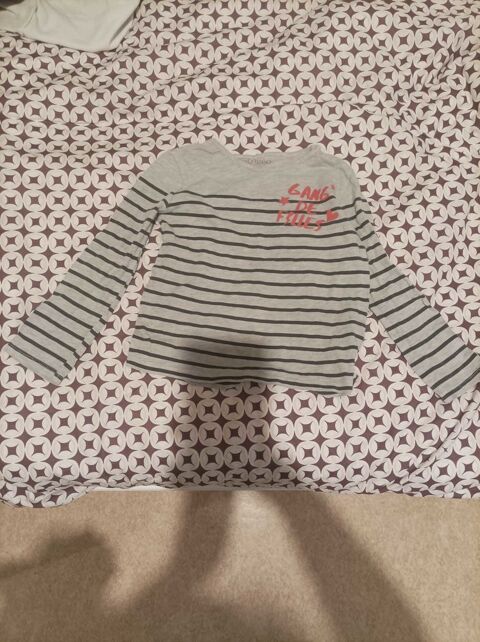 t-shirt gris ray� Beauvais (60)