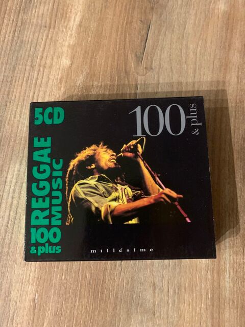 Coffret 5 CD Reggae music �� 100& plus �� 10 Saleilles (66)