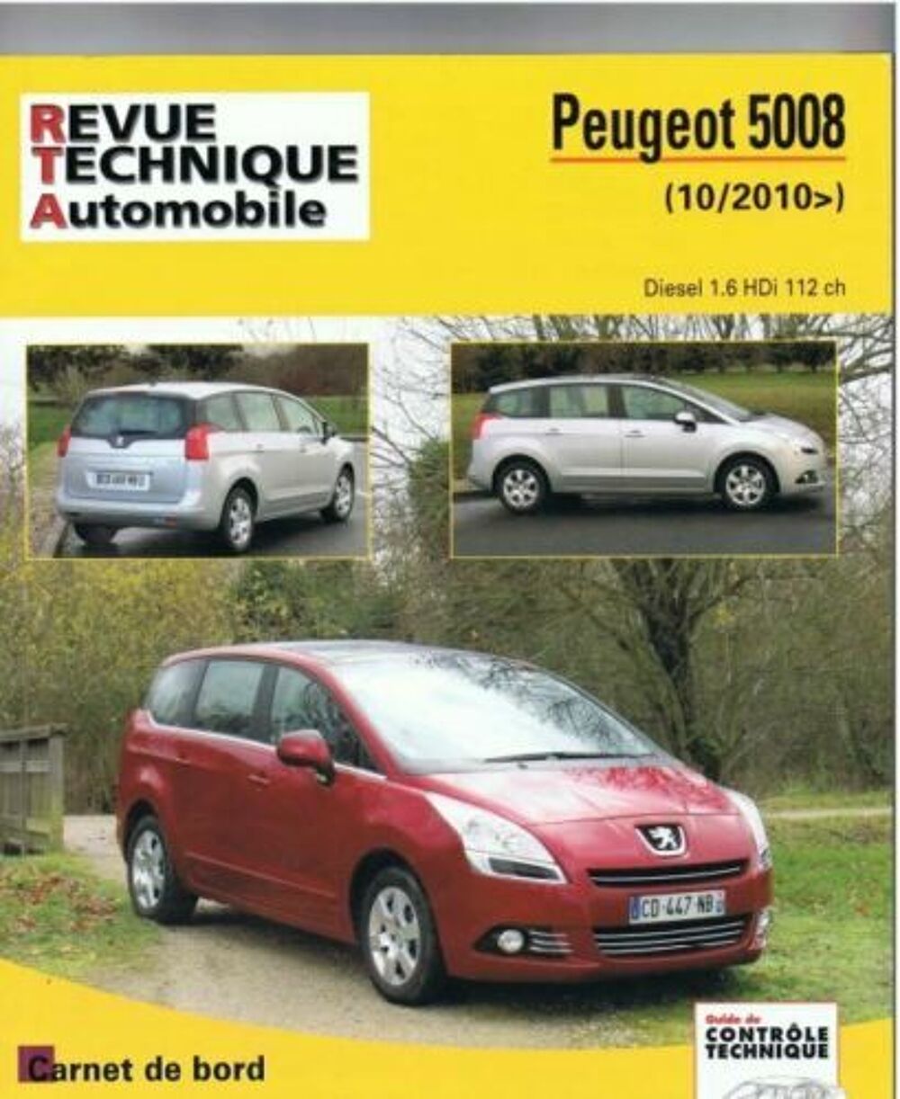 Revue technique Peugeot 5008 317 pages 