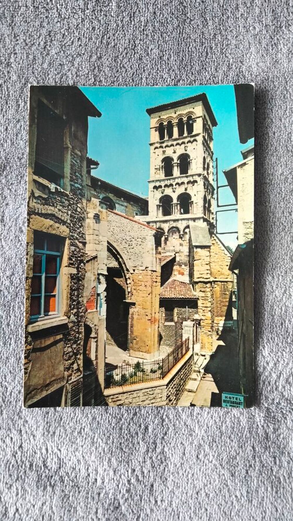 Lot 3 cartes postales touristiques vintage Vienne Is&egrave;re 